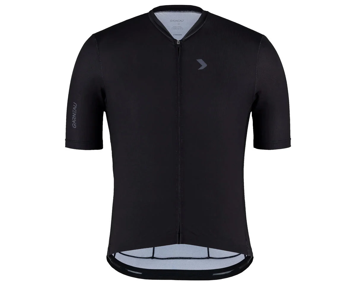 Louis Garneau Classic Eco Short Sleeve Jersey (Black/Medium Grey) (S)